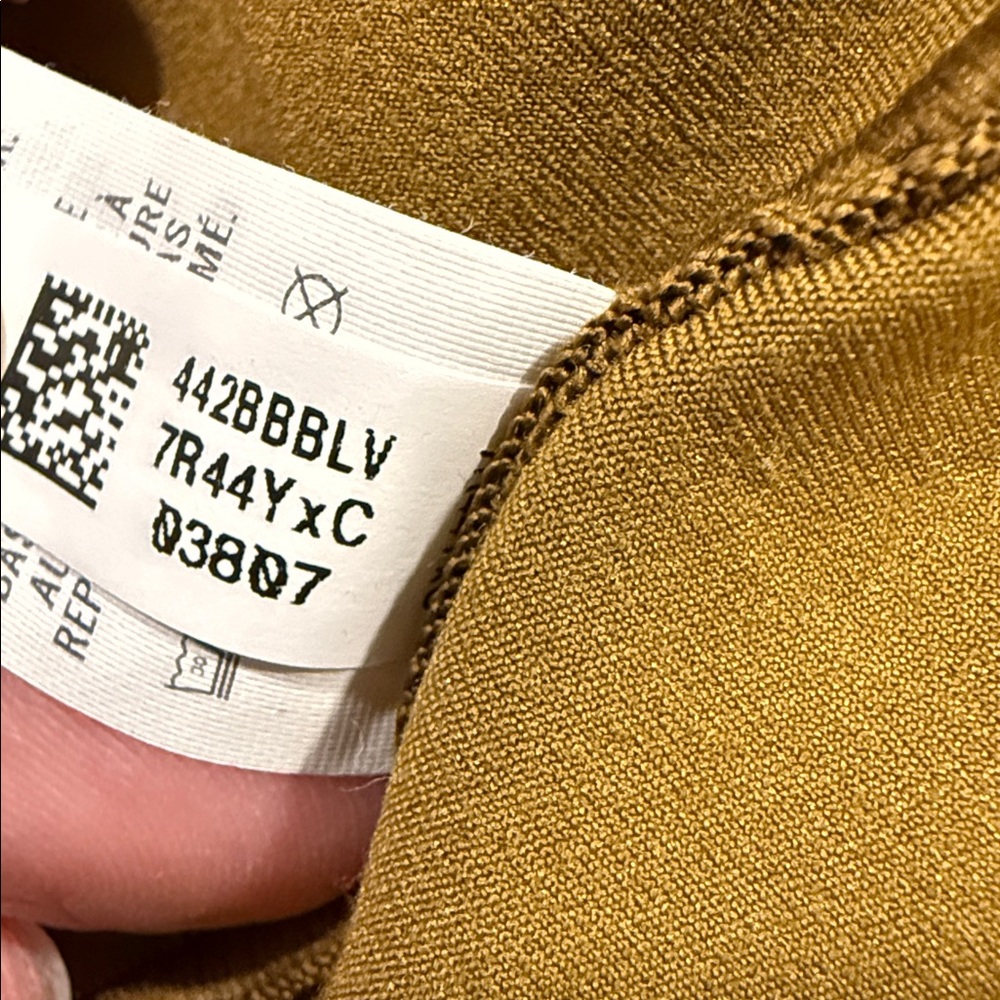 Offline by Aerie Real Me High Rise Flare Mustard Tan Athleisure Leggings Sz XXL - Picture 12 of 15